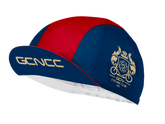 GCN Club Cycling Cap - Blue, Red and Gold